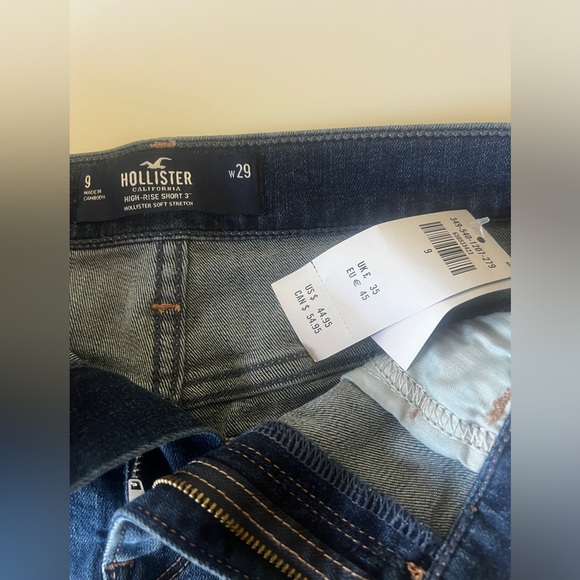 NWT HOLLISTER perfect summer shorts High Rise 3” - Picture 4 of 9